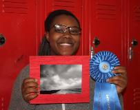 THS Aleysia Davis wins rosette