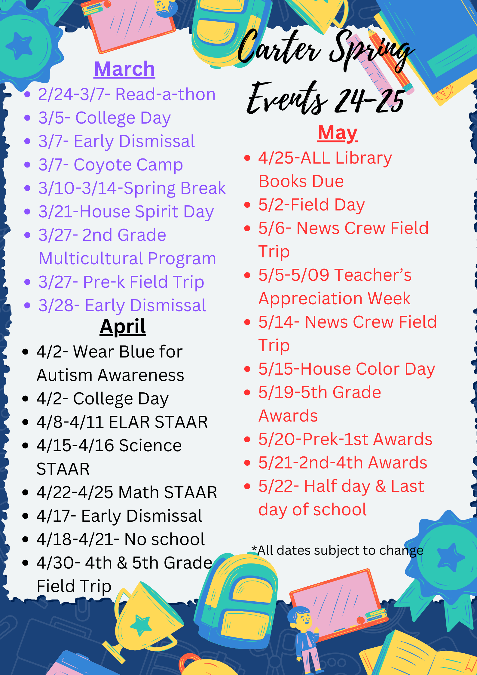 24-25 Carter Spring Events (1)