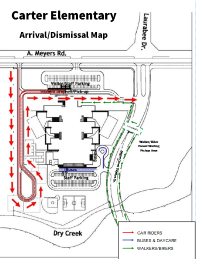 24 arrival map