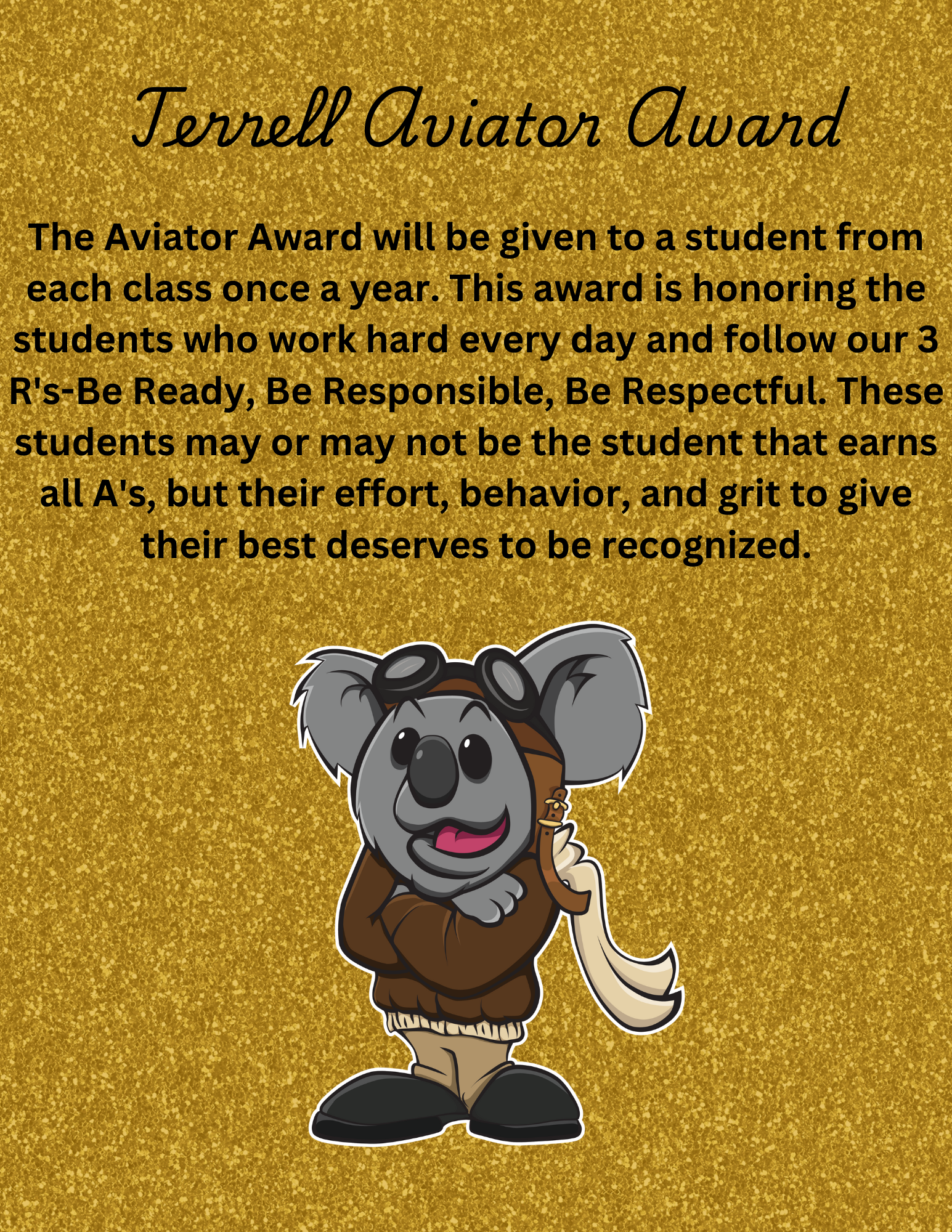 Aviator Award