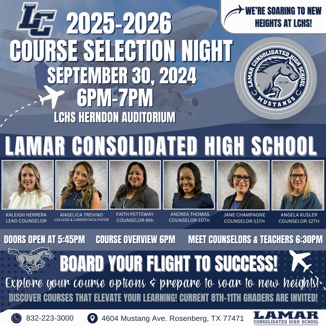 course selection night flier