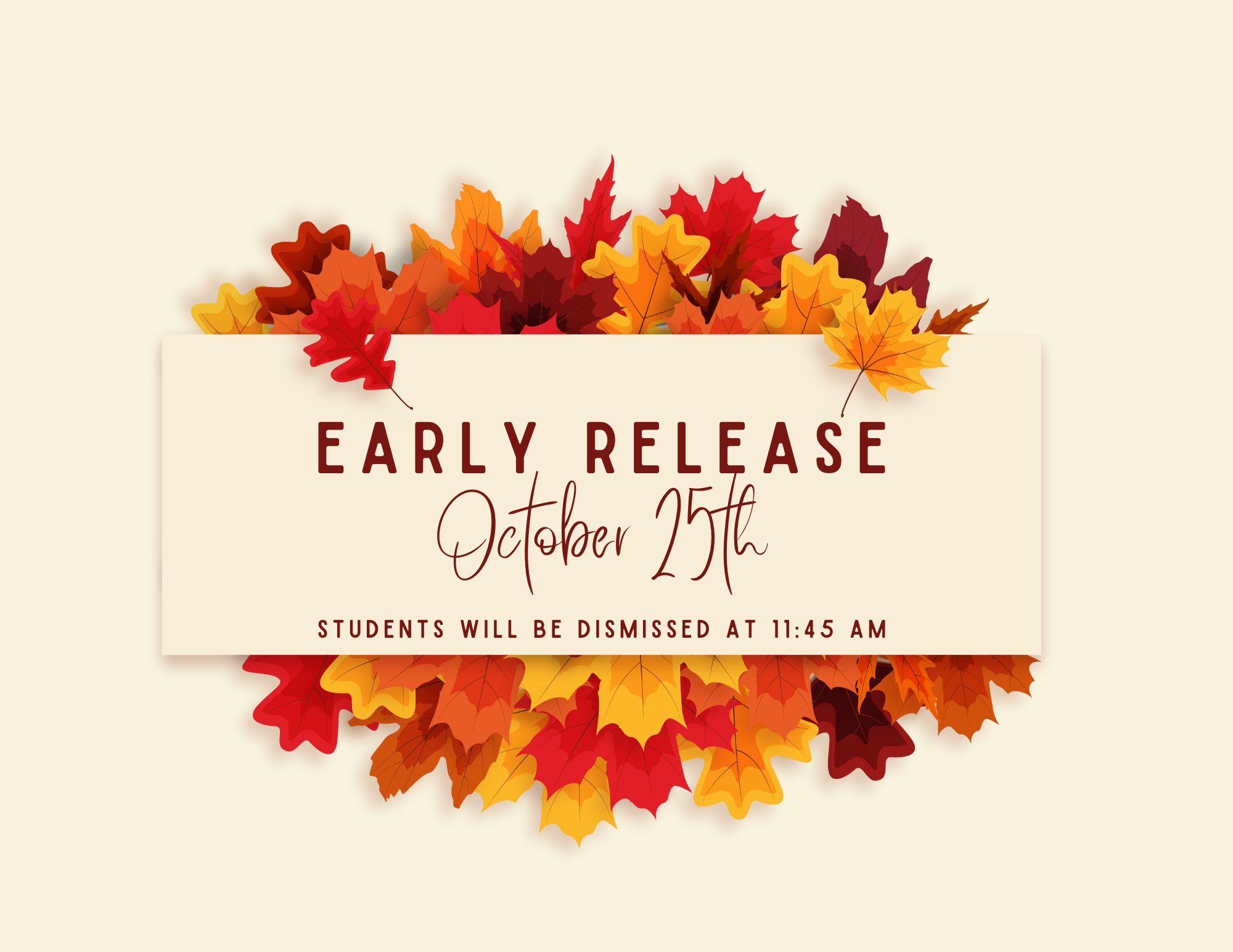 early release_october