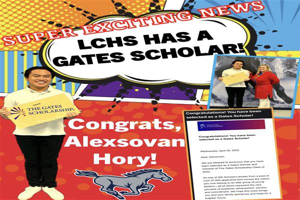 Alexsovan Hory Gates Scholarship